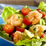 Фотография рецепта Салат с авокадо и креветками автор Саша Давыденко