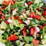 Фотография рецепта Летний салат с базиликом автор Лоскутова Марианна