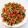 Фотография рецепта Салат с беконом и горошком автор Лоскутова Марианна
