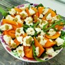 Фотография рецепта Салат с хурмой и сыром автор Лоскутова Марианна