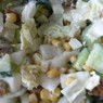 Фотография рецепта Салат с капустой огурцами и кукурузой автор Ксения Смирнова