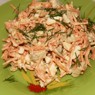 Фотография рецепта Салат с копченой курицей и корейской морковью автор АЛНА ФРОЛОВА