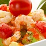 Фотография рецепта Салат с креветками авокадо и черри автор Masha Potashova