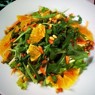 Фотография рецепта Салат с куриной грудкой рукколой и апельсином автор Мария