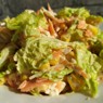 Фотография рецепта Салат с куриным филе и кукурузой автор ЮЛИЯ ТИМОФЕЕВА