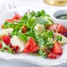 Фотография рецепта Салат с моцареллой и рукколой автор Кристиан Лоренцини