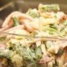 Фотография рецепта Салат с ветчиной и стручковой фасолью автор Daria Milko