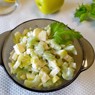 Фотография рецепта Салат с яблоком и стеблем сельдерея автор ЮЛИЯ ТИМОФЕЕВА