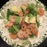 Фотография рецепта Салат свежий с креветками и авокадо автор Александр Костюченко