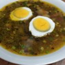 Фотография рецепта Щавелевый суп с яйцом автор ЮЛИЯ ТИМОФЕЕВА