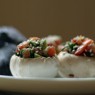 Фотография рецепта Шампиньоны фаршированные овощами автор Евгения Тяпнина