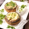 Фотография рецепта Шампиньоны фаршированные курицей и сыром автор АЛНА ФРОЛОВА
