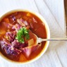 Фотография рецепта Щи из краснокочанной капусты автор Анна Беляева