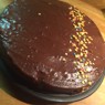 Фотография рецепта Шоколадный бисквит с шоколадом автор Настена Терхина