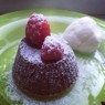 Фотография рецепта Шоколадный фондан с ягодами автор Света Кривчук