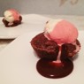 Фотография рецепта Шоколадный фондан с ягодами автор Janel Takirova
