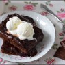 Фотография рецепта Шоколадноминдальный пудинг автор Любовь Иванова