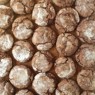 Фотография рецепта Шоколадное итальянское печенье Риччарелли Ricciarelli al cioccolato автор Саша Данилова