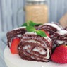 Фотография рецепта Шоколадный блинный рулет автор Еда
