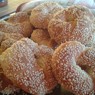 Фотография рецепта Симит Турецкий бублик с кунжутной обсыпкой автор Александра Дроздовская