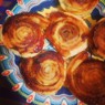 Фотография рецепта Слоеные булочки с корицей и медом автор Ольга Боровских