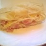Фотография рецепта Слойка с ветчиной и сыром автор Полина Петрова