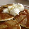Фотография рецепта Сметанные блины с кленовым сиропом автор Nina Salt