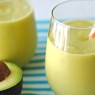Фотография рецепта Смузи из авокадо апельсина банана и лимонного сока автор Ekaterina Gusakova