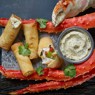 Фотография рецепта Спринг роллы с крабом автор Алексей Павлов