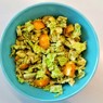 Фотография рецепта Средиземноморский салат с песто автор Лоскутова Марианна