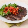 Фотография рецепта Стейк из австралийской мраморной говядины с чили сальсой автор ШЕФМАРКЕТ
