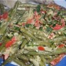 Фотография рецепта Стручковая фасоль с яйцом и помидорами автор Анна Мораликова