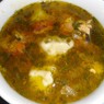 Фотография рецепта Суп с клецками и куриными рулетиками автор НАТАЛИЯ ТАЛИПОВА