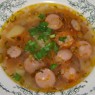 Фотография рецепта Суп с сосисками и макаронами автор Максим Милованов