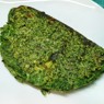 Фотография рецепта Сырный омлет со шпинатом и соусом песто автор Лоскутова Марианна