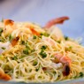 Фотография рецепта Тайский салат с лапшой и креветками автор Саша Давыденко