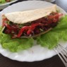 Фотография рецепта Тако с мясом и овощами автор Олеся Шишко