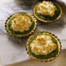 Фотография рецепта Тарталетки со шпинатом и пармезаном автор Саша Давыденко