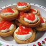 Фотография рецепта Тарталетки со сливочным сыром и слабосоленой рыбой автор ТАТЬЯНА ПЕТРУХИНА