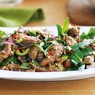 Фотография рецепта Тайский салат с говядиной маринованной в устричном соусе автор Мария Краковцева