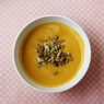 Фотография рецепта Тыквенный кремсуп с крутонами и тыквенными семечками автор Maria Katkova