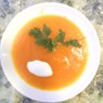 Фотография рецепта Тыквенный суппюре с чесноком автор Лиза Хлоповская