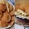 Фотография рецепта Тонкие банановые панкейки с корицей без масла автор Анастасия Мирославская