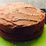 Фотография рецепта Tорт с шоколадносметанным кремом автор Полина