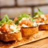 Фотография рецепта Тосты с копченым лососем и сыром Филадельфия автор Anita Ggdf