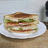 Фотография рецепта Тосты с курицей автор ЮЛИЯ ТИМОФЕЕВА