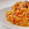 Фотография рецепта Тушеное мясо с картофелем и капустой автор Виктория Шер