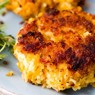 Фотография рецепта Тыквенные оладьи с луком и чесноком автор Olga Aristova