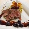 Фотография рецепта Утиная грудка с вишневым соусом автор Мишель Ломбарди