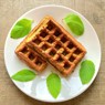 Фотография рецепта Вафли с морковью и бананом автор Алиса